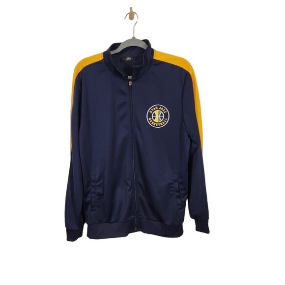 NBA Utah Jazz men's Warm Up Jacket in Navy Blue‎ - Size medium - Picture 1 of 6